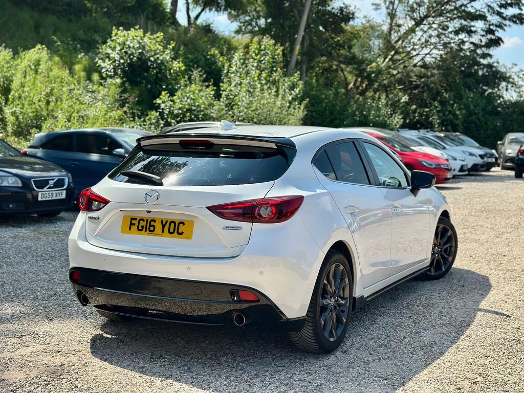 Mazda 3 2.0 Skyactiv-g Sport Black Euro 6 Ss White #6