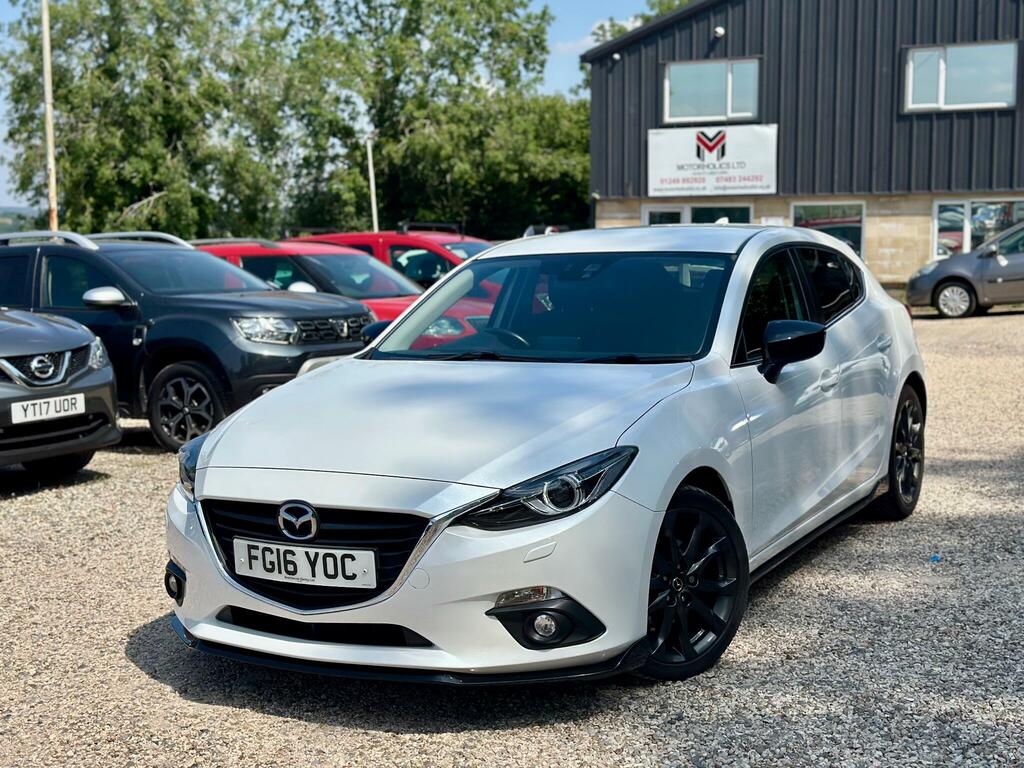 Mazda 3 2.0 Skyactiv-g Sport Black Euro 6 Ss White #2