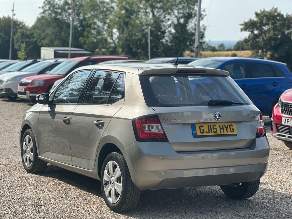 Skoda Fabia 1.2 Tsi S Dsg Euro 6 Ss GJ15HYG Beige #4