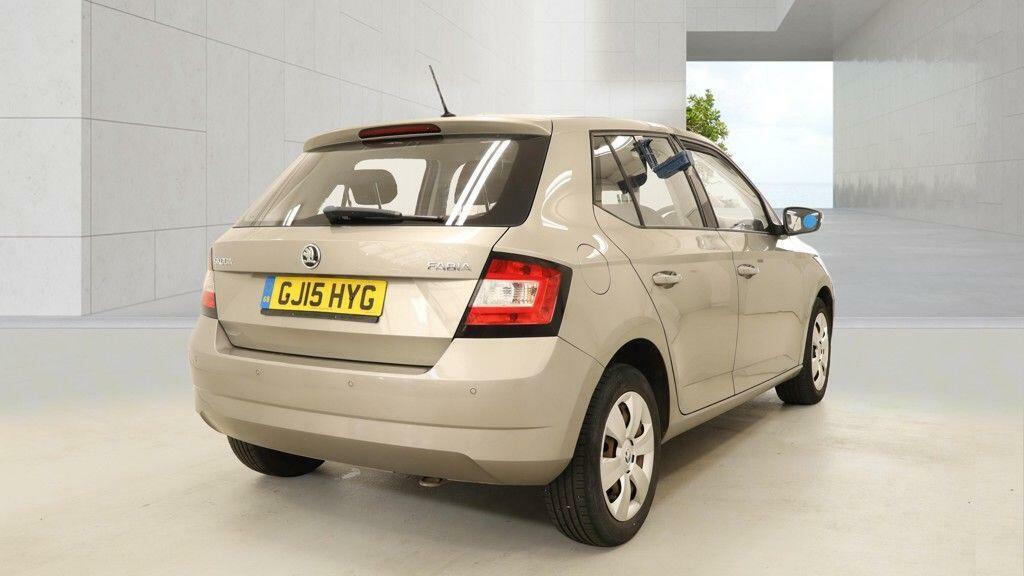 Skoda Fabia 1.2 Tsi S Dsg Euro 6 Ss Beige #4