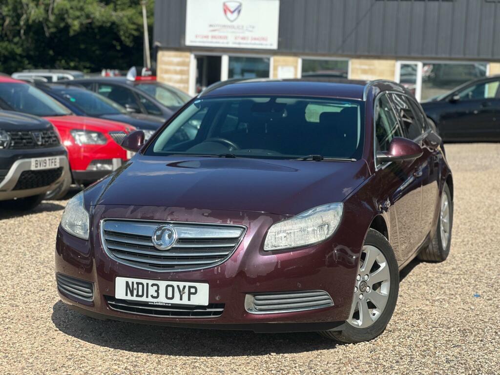 Vauxhall Insignia 2.0 Cdti Ecoflex Se Nav Sports Tourer Euro 5 Ss Red #2