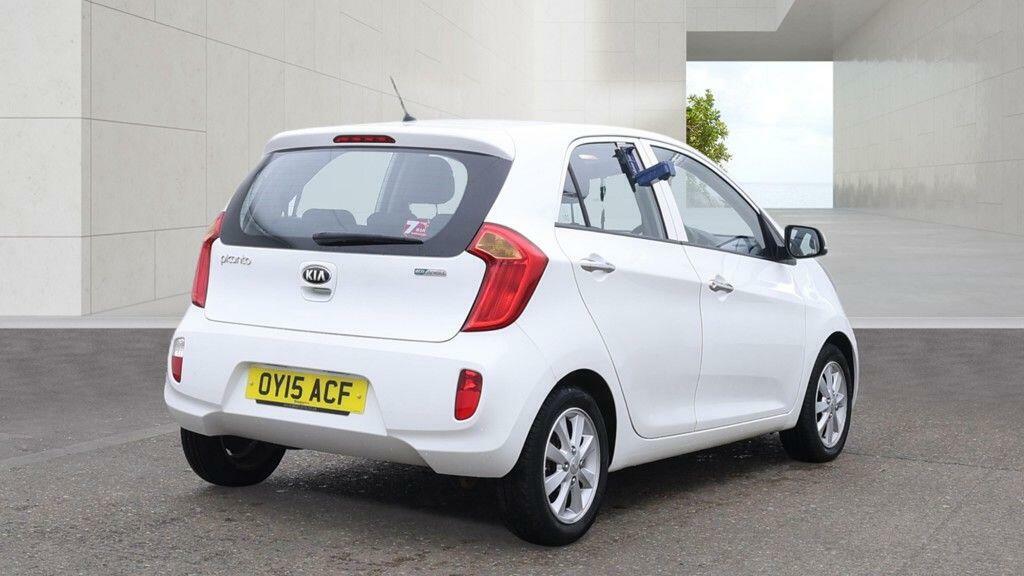 Kia Picanto Hatchback 2 Ecodynamics 201564 Silver #7
