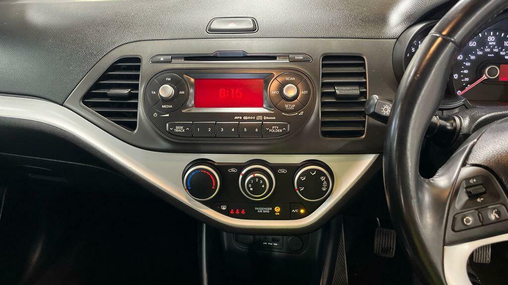 Kia Picanto Hatchback 2 Ecodynamics 201564 Silver #13
