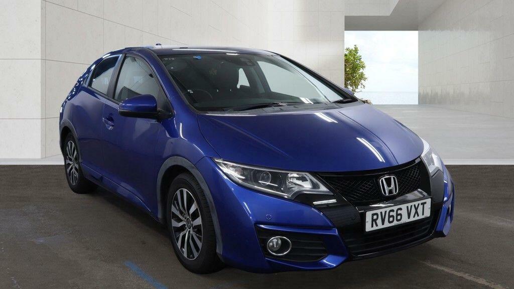 Honda Civic 1.6 I-dtec Se Plus Navi Euro 5 Ss Blue
