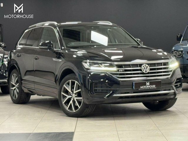 Volkswagen Touareg 2019 3.0 Tdi V6 R-line Suv Tiptronic 4M FL68XMV Black #2