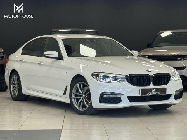 BMW 5 Series 2018 2.0 520D M Sport Saloon Euro White
