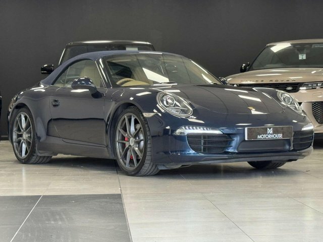 Porsche 911 2012 3.8 991 Carrera S Convertible Pdk Blue #6
