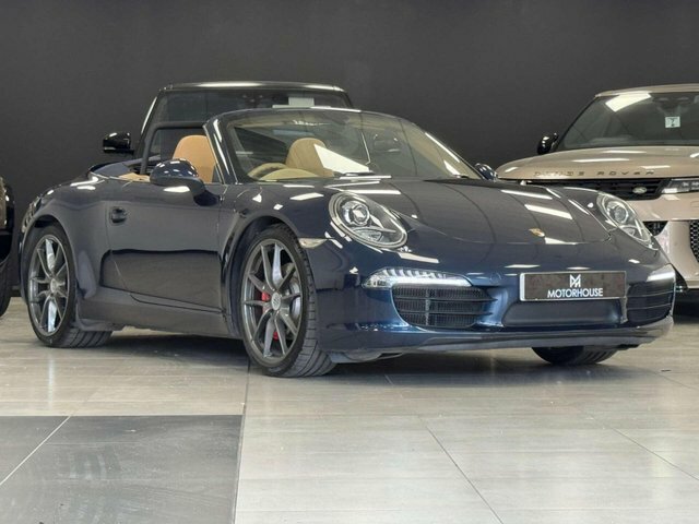 Porsche 911 2012 3.8 991 Carrera S Convertible Pdk Blue #5