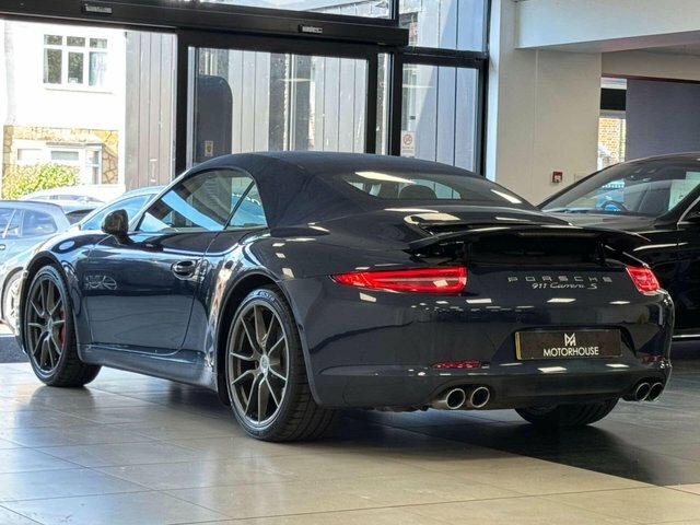 Porsche 911 2012 3.8 991 Carrera S Convertible Pdk Blue #2