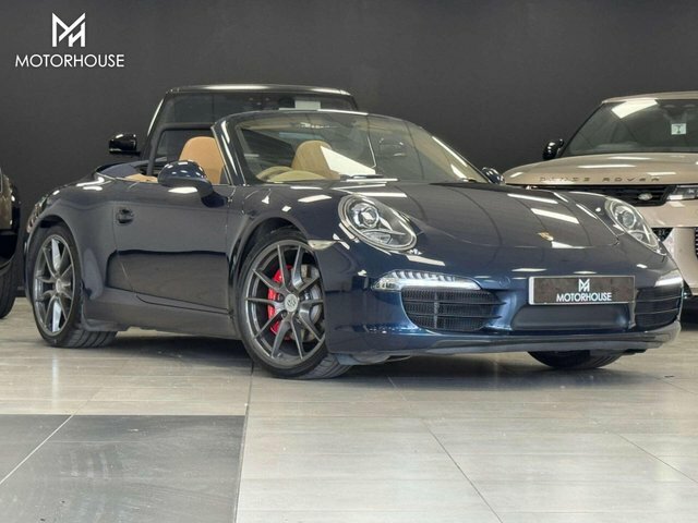 Porsche 911 2012 3.8 991 Carrera S Convertible Pdk Blue