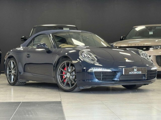 Porsche 911 2012 3.8 991 Carrera S Convertible Pdk Blue #4