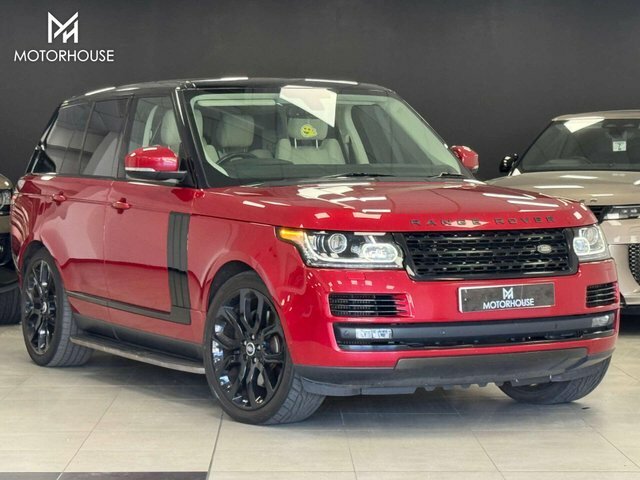 Land Rover Range Rover 2016 4.4 Sd V8 Vogue Suv 4Wd Euro Red