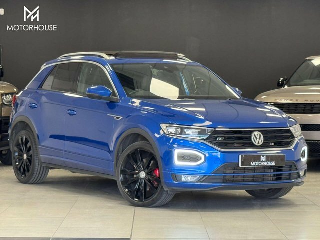 Volkswagen T-Roc 2019 1.5 Tsi Gpf Evo R-line Suv Dsg Eur Blue