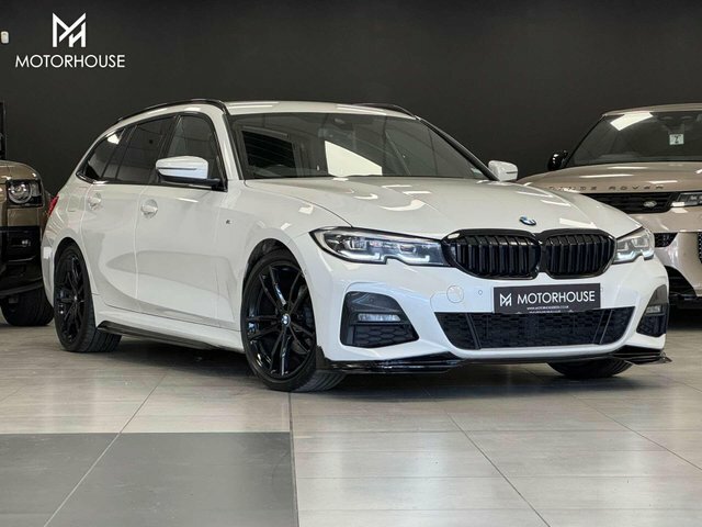 BMW 3 Series 2020 2.0 320D M Sport Touring Euro White
