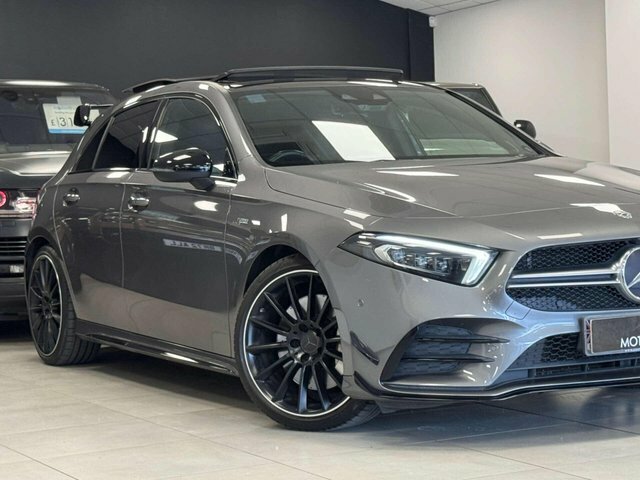 Mercedes-Benz A Class 2019 2.0 A35 Amg Premium Plus Hatchback Petr Grey #6