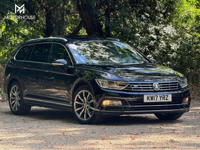 Volkswagen Passat 2017 2.0 Tdi R-line Estate Dsg Euro 6 Black
