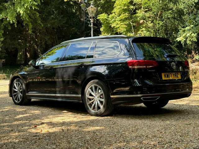 Volkswagen Passat 2017 2.0 Tdi R-line Estate Dsg Euro 6 Black #3
