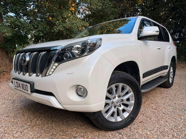 Toyota Land Cruiser 2014 3.0 D-4d Invincible Suv 4Wd E White #4