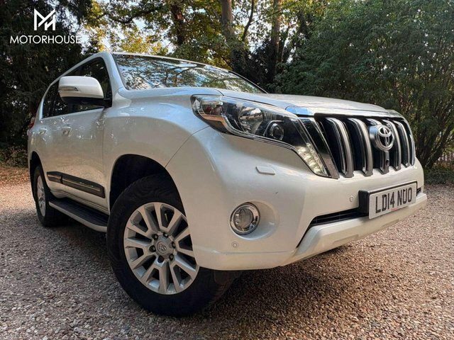 Toyota Land Cruiser 2014 3.0 D-4d Invincible Suv 4Wd E White #2