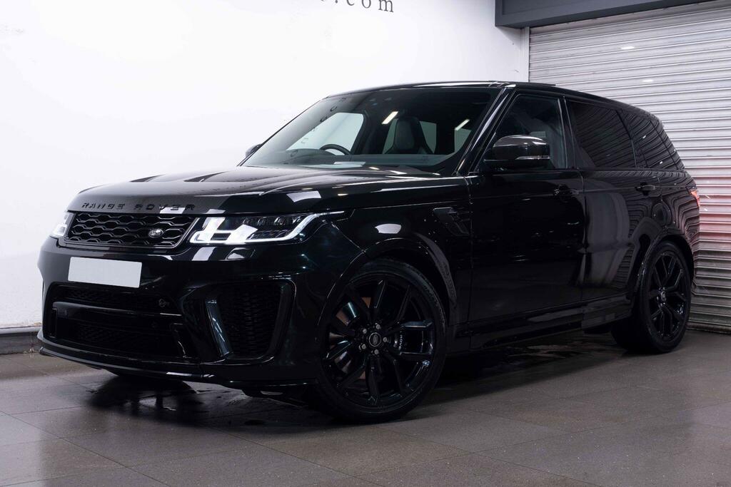 Land Rover Range Rover Sport 5.0 P575 V8 Svr Carbon Edition 4Wd Euro 6 S Black