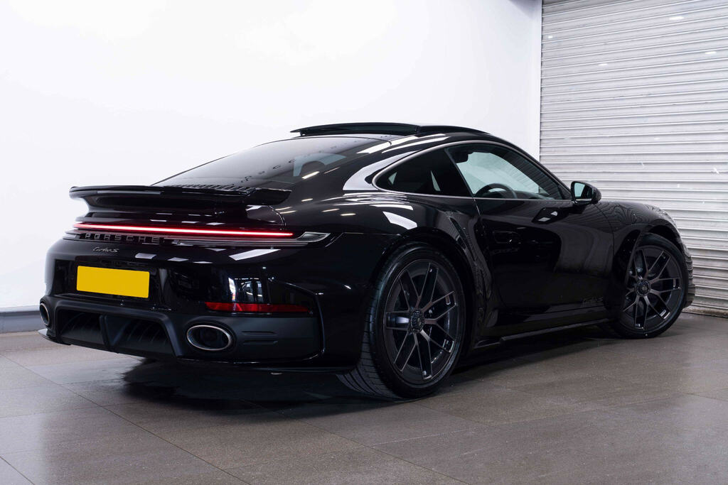 Porsche 911 3.6 T-hybrid Turbo S Coupe Hybrid Pdk 4 YH26WJK Black #4