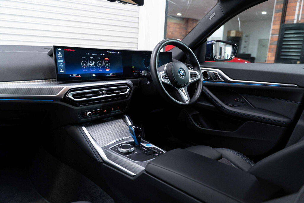 BMW i4 40 83.9Kwh M Sport Gran Coupe Edrive Blue #6
