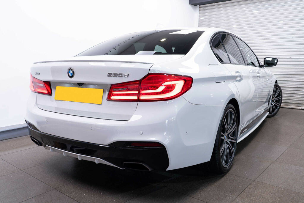 BMW 5 Series 3.0 530D M Sport Xdrive Euro 6 Ss White #6