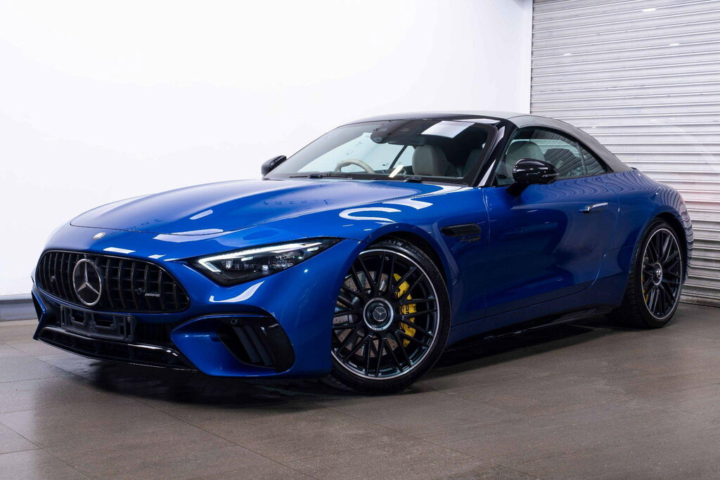 Mercedes-Benz SL Class 4.0 Sl63 V8 Biturbo Amg Premium Plus Spds Mct 4M Blue #4