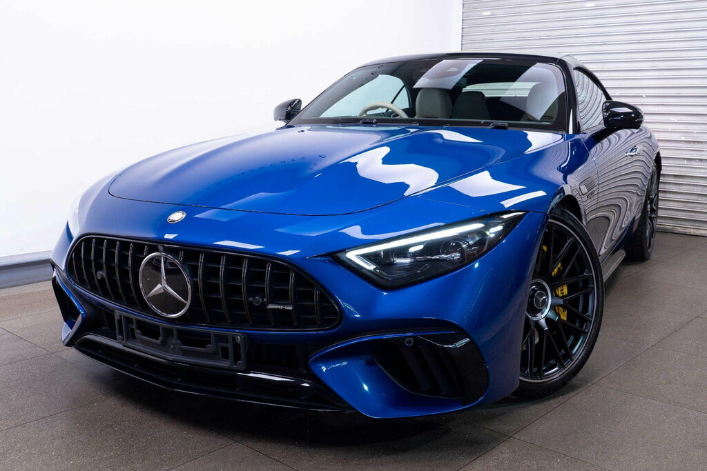 Mercedes-Benz SL Class 4.0 Sl63 V8 Biturbo Amg Premium Plus Spds Mct 4M Blue #5
