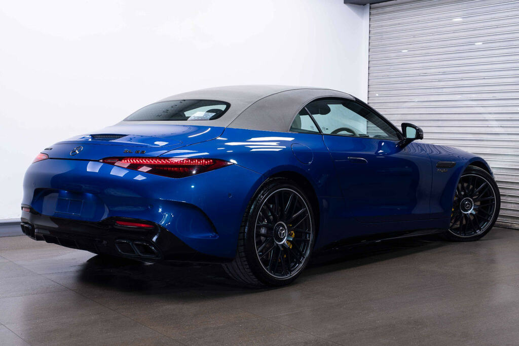 Mercedes-Benz SL Class 4.0 Sl63 V8 Biturbo Amg Premium Plus Spds Mct 4M Blue #2