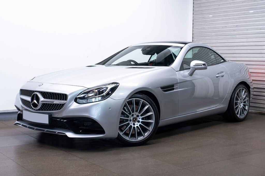 Mercedes-Benz SLC 2.1 Slc250d Amg Line G-tronic Euro 6 Ss Silver #5
