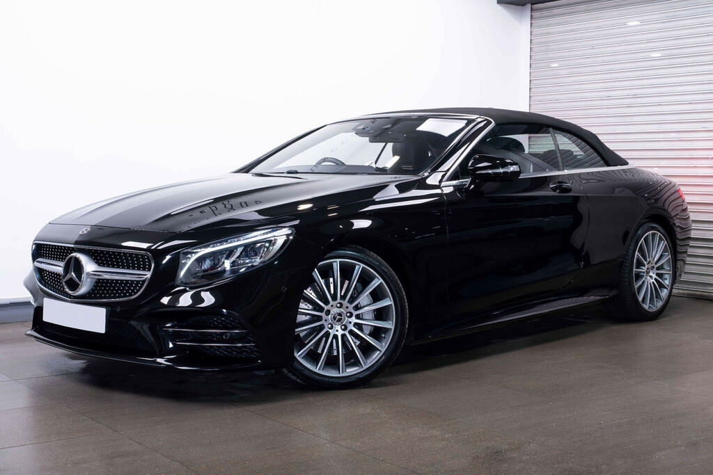Mercedes-Benz S Class 4.0 S560 V8 Biturbo Amg Line Premium Cabriolet G Black #5