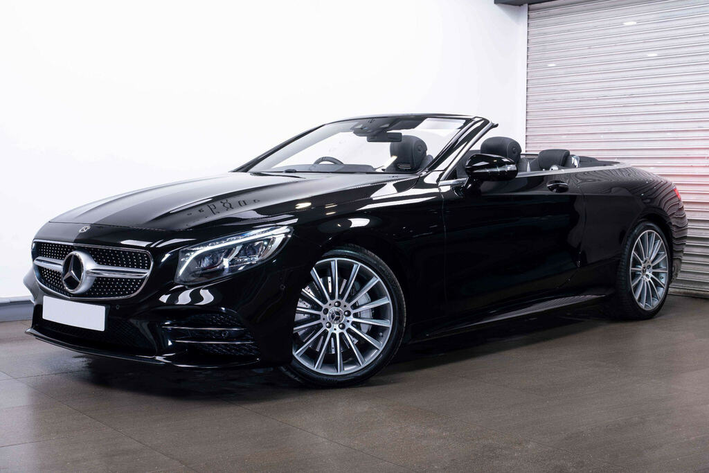 Mercedes-Benz S Class 4.0 S560 V8 Biturbo Amg Line Premium Cabriolet G Black