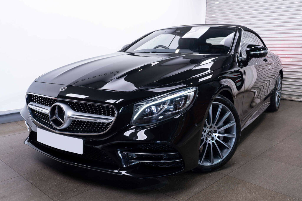 Mercedes-Benz S Class 4.0 S560 V8 Biturbo Amg Line Premium Cabriolet G Black #6