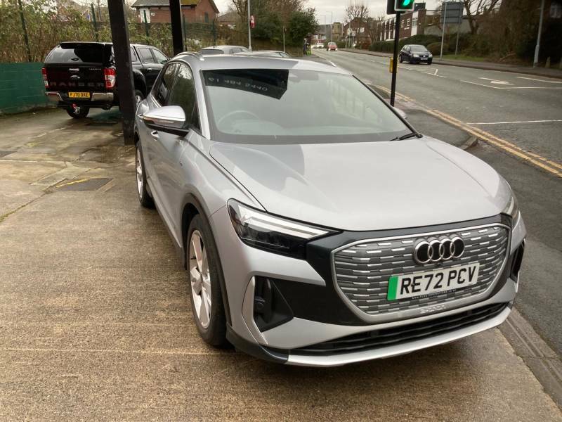Audi Q4 E Tron 125Kw 35 55Kwh S Line - 2022 72 Silver
