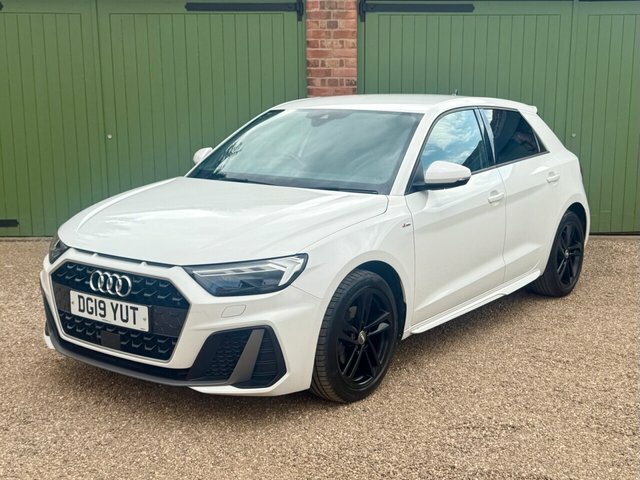 Audi A1 2019 1.0 Tfsi 30 S Line Sportback Manua DG19YUT White