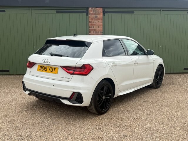 Audi A1 2019 1.0 Tfsi 30 S Line Sportback Manua DG19YUT White #6