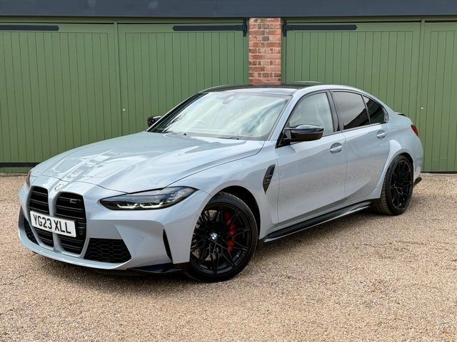 BMW M3 2023 3.0 Biturbo Competition Saloon Ste YG23XLL Grey