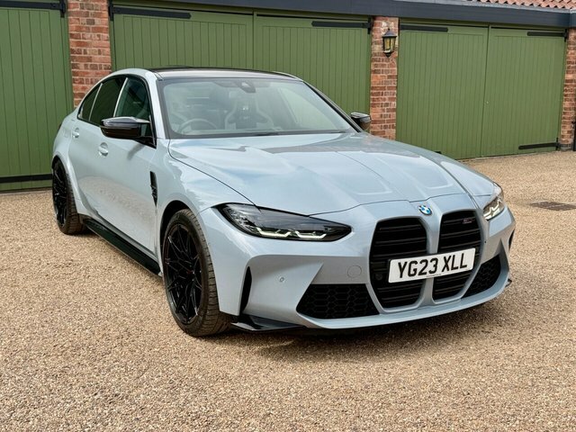 BMW M3 2023 3.0 Biturbo Competition Saloon Ste YG23XLL Grey #6