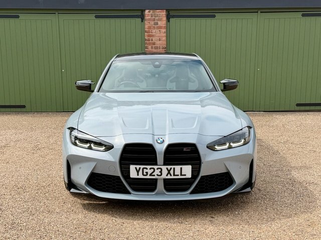 BMW M3 2023 3.0 Biturbo Competition Saloon Ste YG23XLL Grey #5