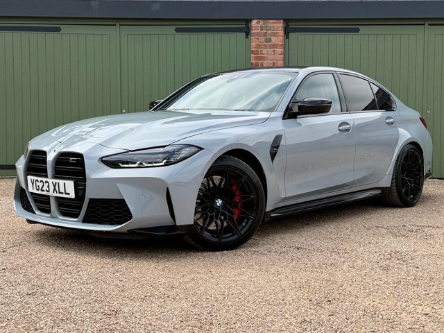 BMW M3 2023 3.0 Biturbo Competition Saloon Ste YG23XLL Grey #2