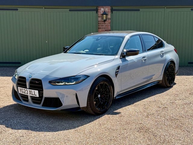 BMW M3 2023 3.0 Biturbo Competition Saloon Ste Grey