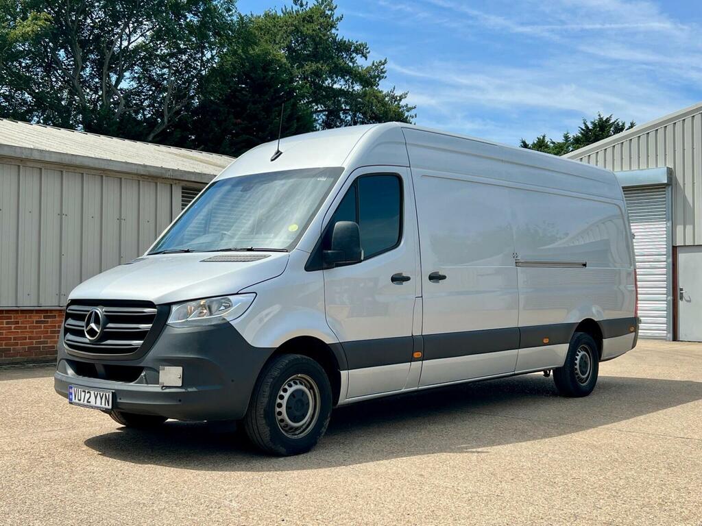 Mercedes-Benz Sprinter 2.0 315 Cdi Hd Progressive Rwd L3 H2 Euro 6 Ss Silver