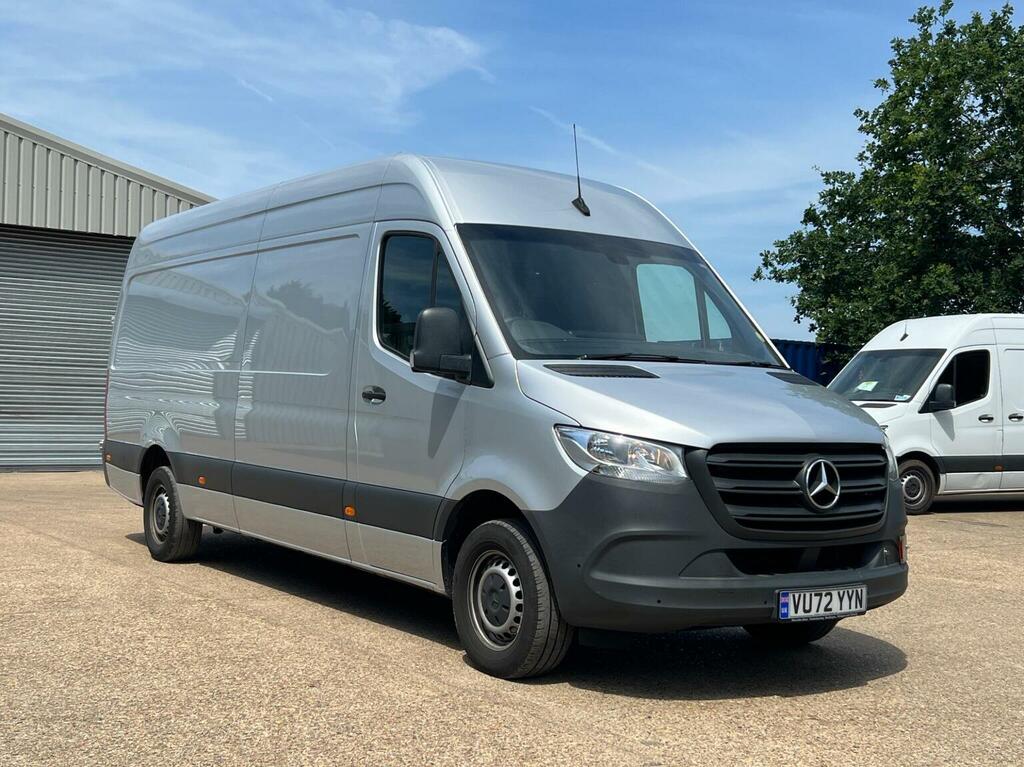 Mercedes-Benz Sprinter 2.0 315 Cdi Hd Progressive Rwd L3 H2 Euro 6 Ss Silver #2
