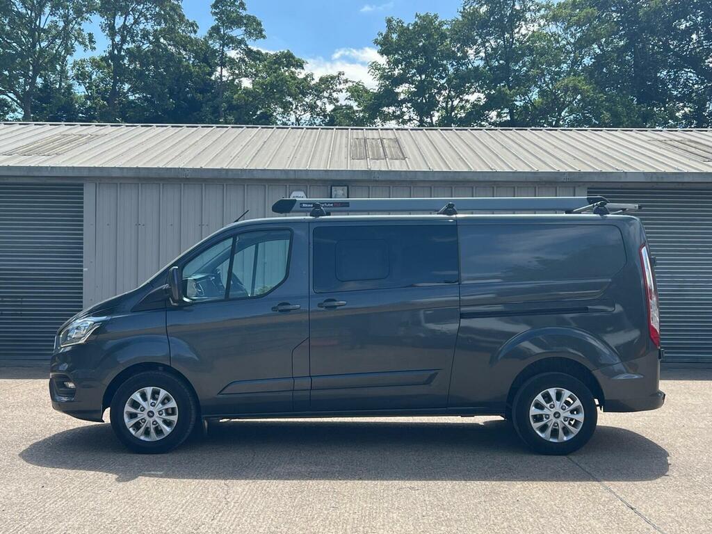 Ford Transit Custom Combi Van 2.0 320 Ecoblue Limited Crew Van L2 H1 E YM18OEN Grey #4