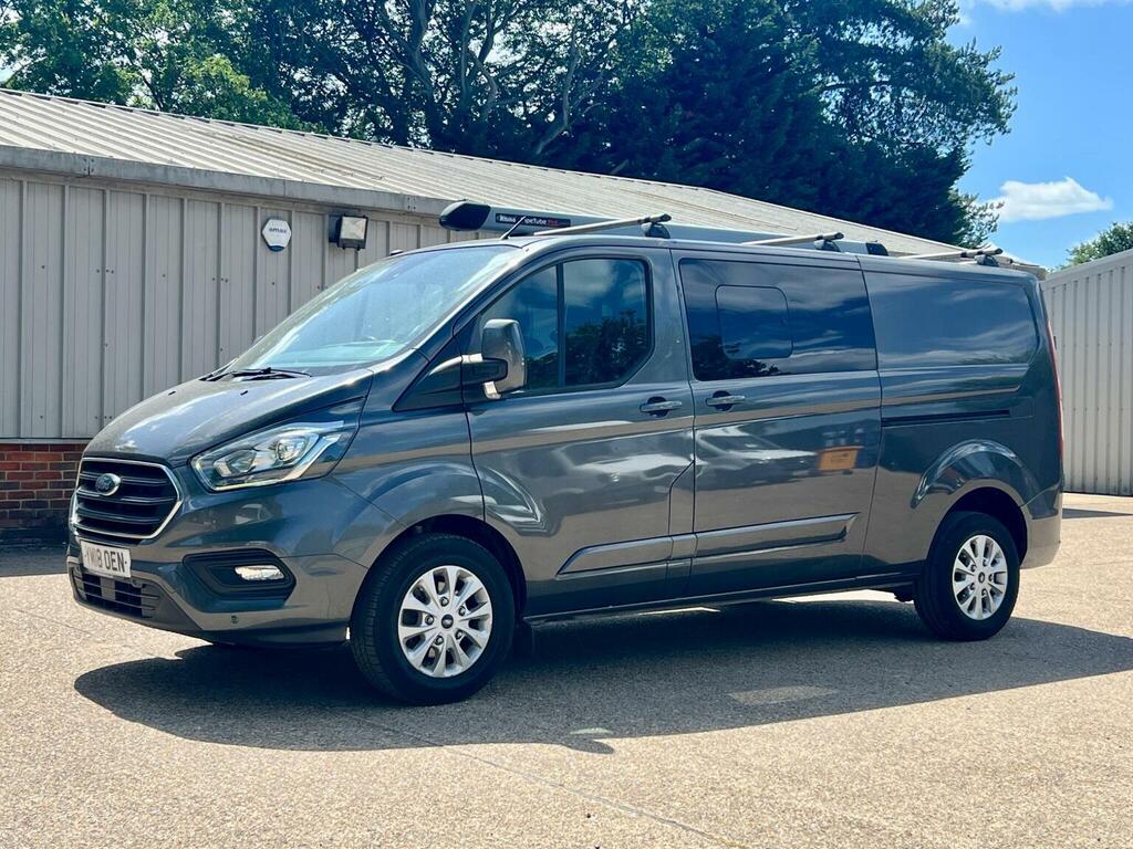 Ford Transit Custom Combi Van 2.0 320 Ecoblue Limited Crew Van L2 H1 E Grey