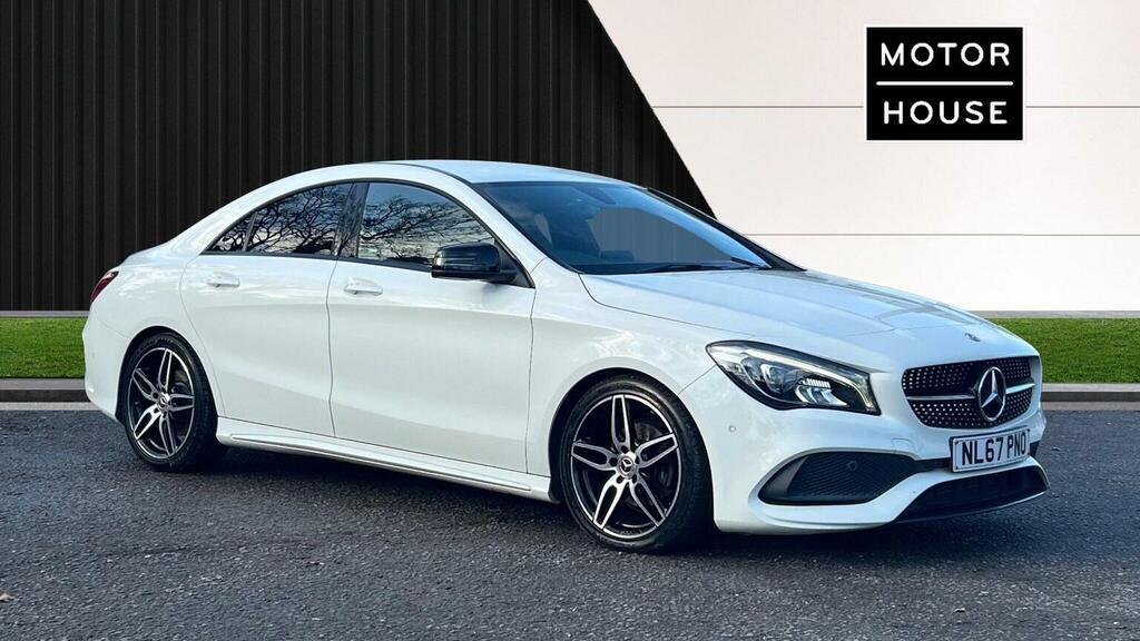 Mercedes-Benz CLA Class 1.6 Cla180 Amg Line Coupe Euro 6 Ss White