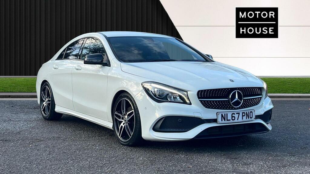 Mercedes-Benz CLA Class 1.6 Cla180 Amg Line Coupe Euro 6 Ss White #4