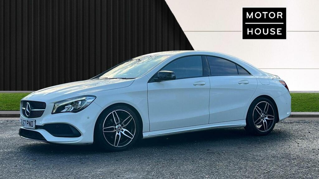 Mercedes-Benz CLA Class 1.6 Cla180 Amg Line Coupe Euro 6 Ss White #5