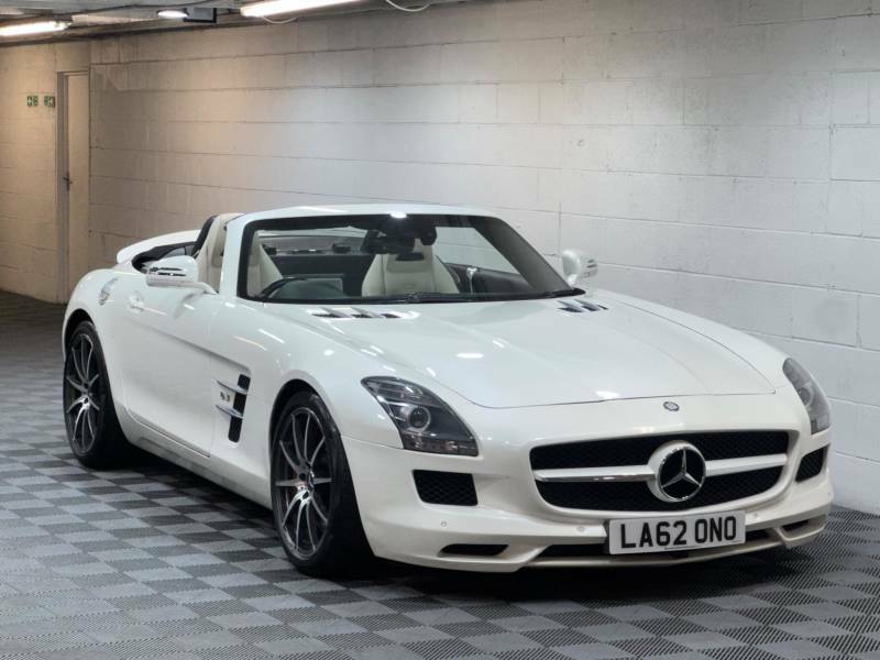 Mercedes-Benz SLS 6.2 63 V8 Amg Roadster Spds Dct Euro 5 - 2012 White